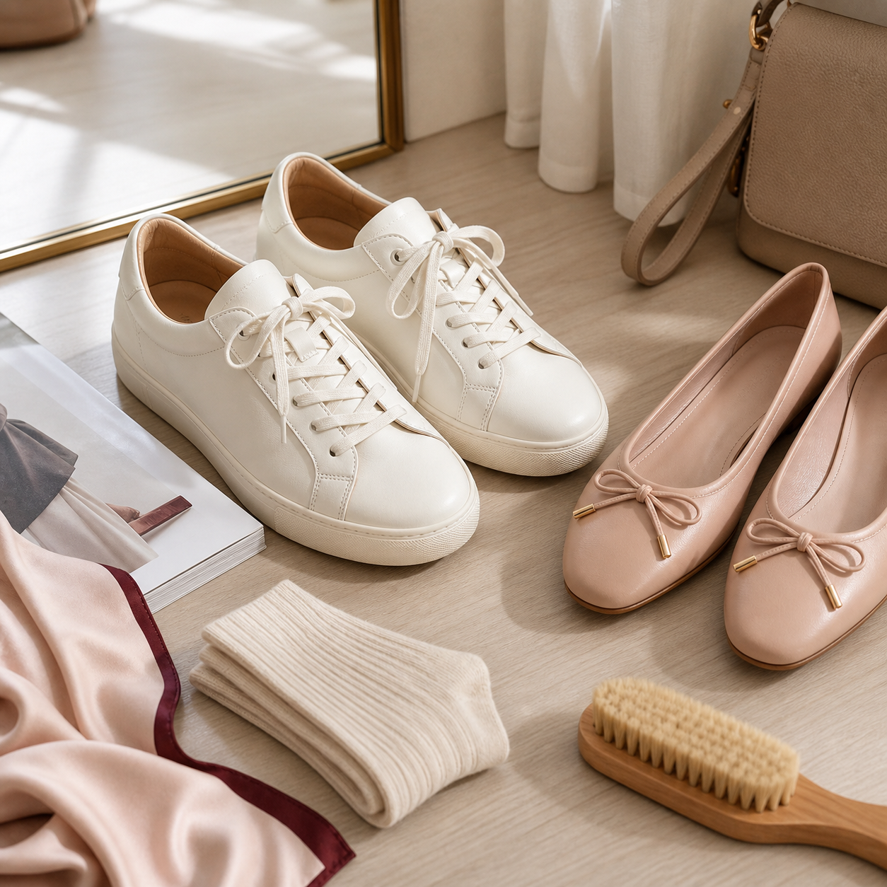 Women's sneakers and flats